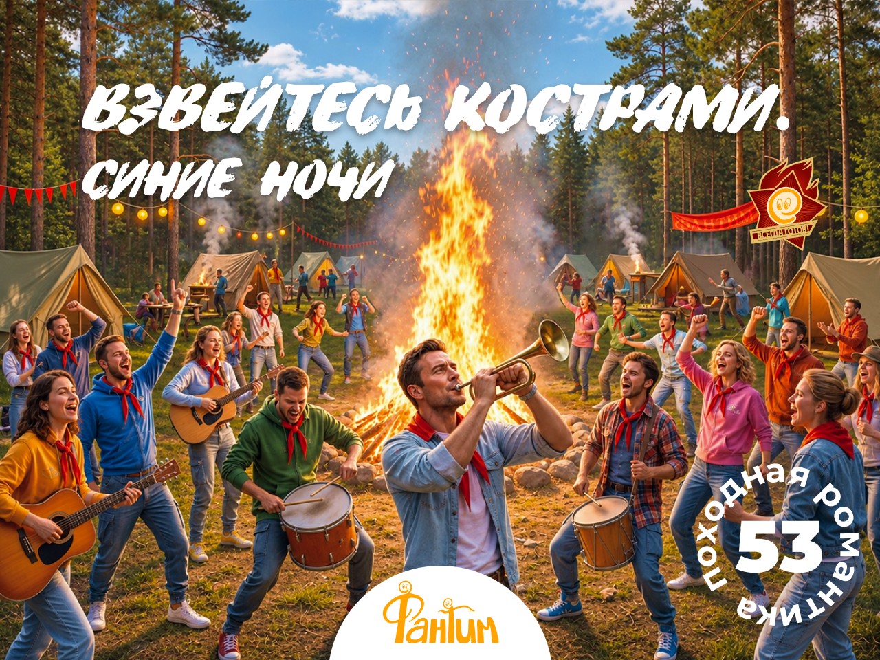 Походная Романтика 53. Взвейтесь кострами. Синие ночи.