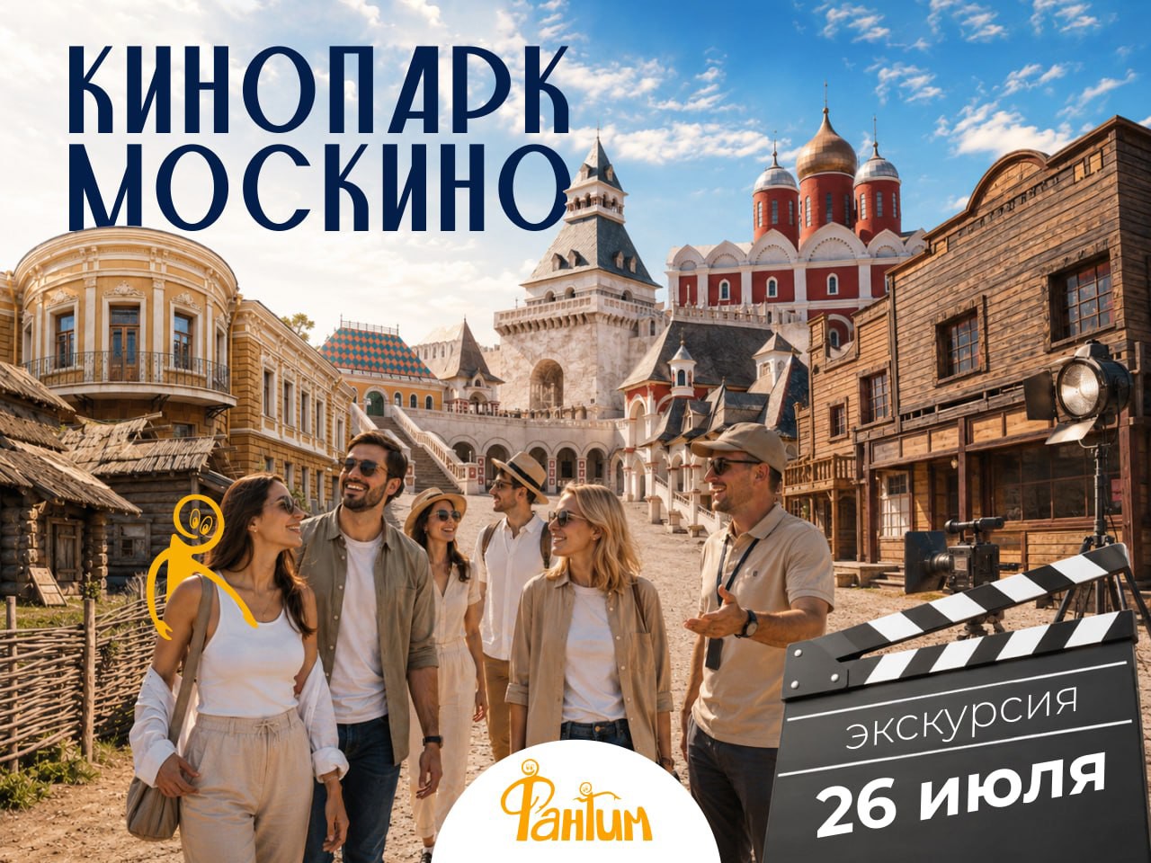 Кинопарк «Москино». Обзорная экскурсия