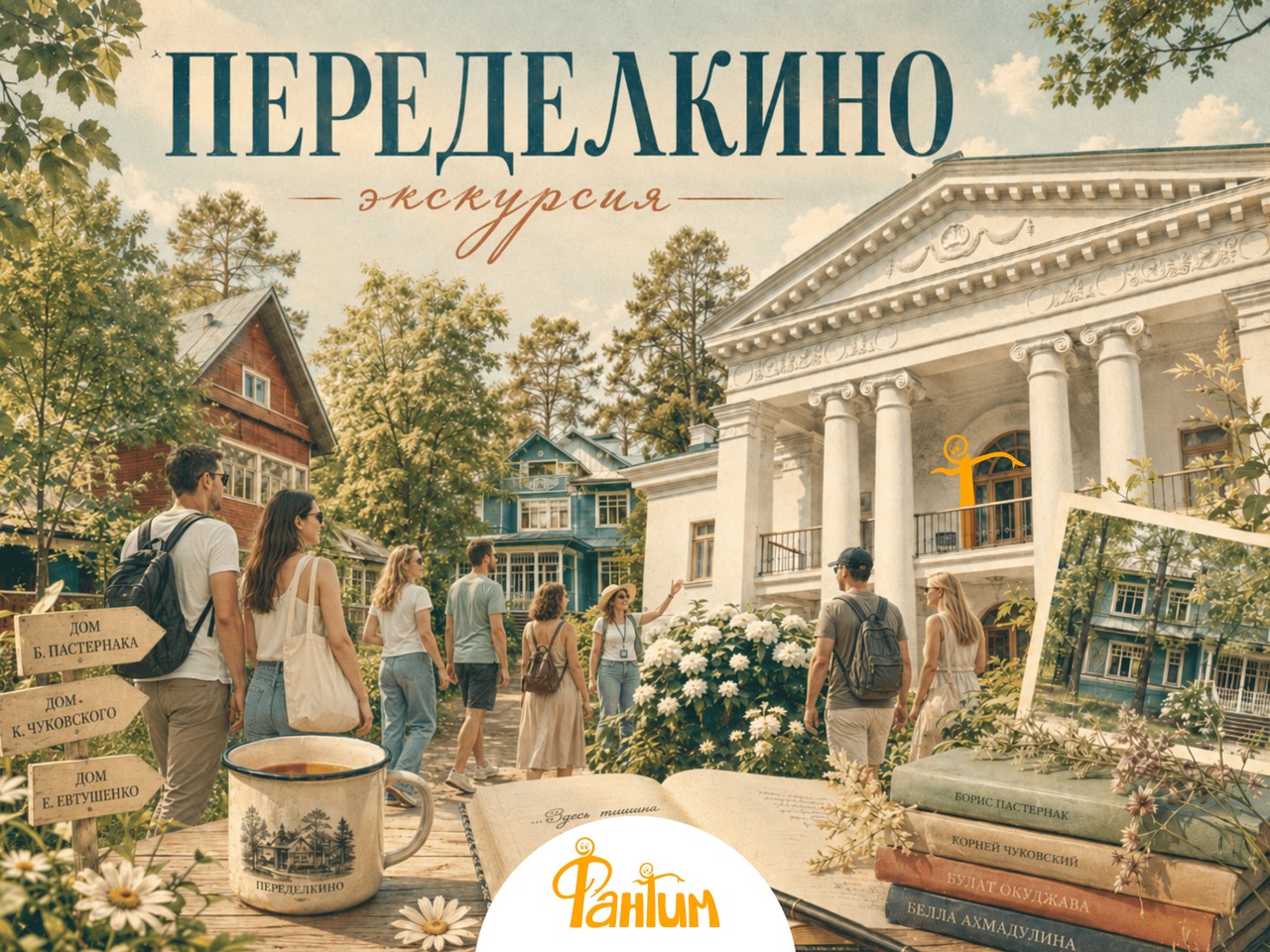 На дачу в Переделкино. Экскурсия