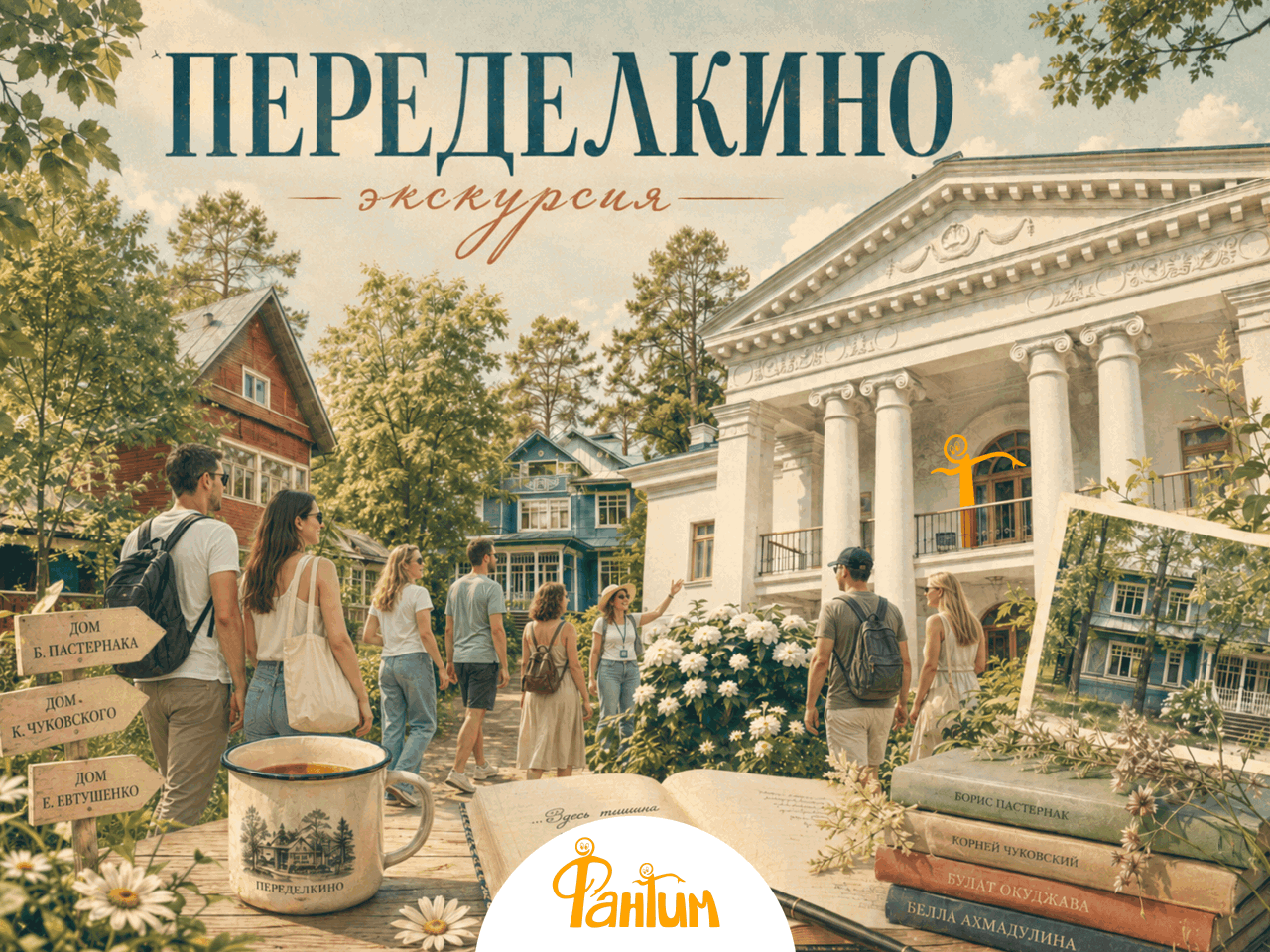 На дачу в Переделкино. Экскурсия