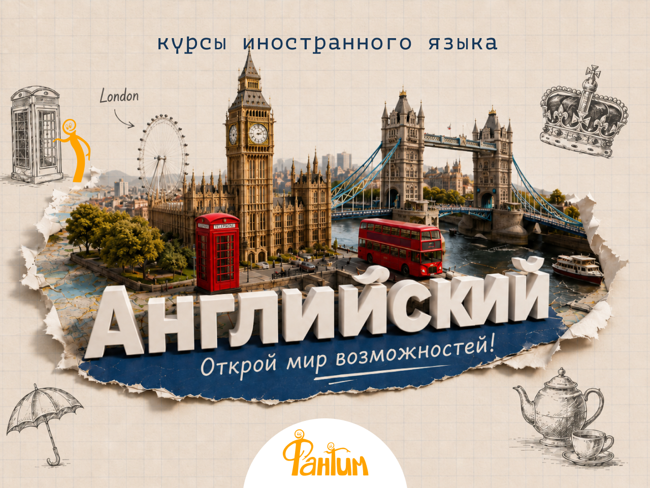 Курс английского языка для начинающих