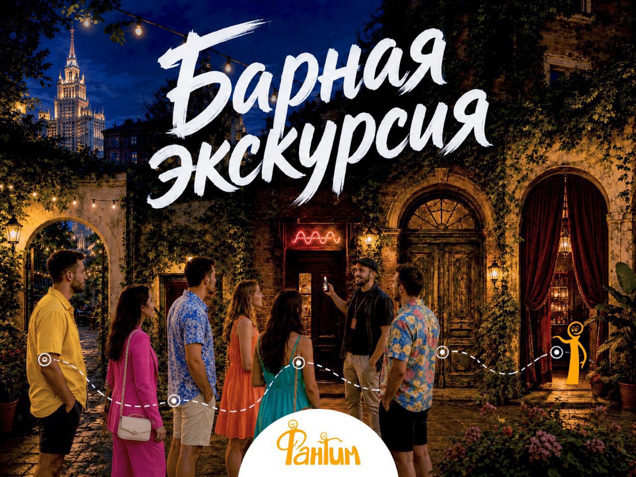 Барная экскурсия «Интеллигентный бар-хоппинг»
