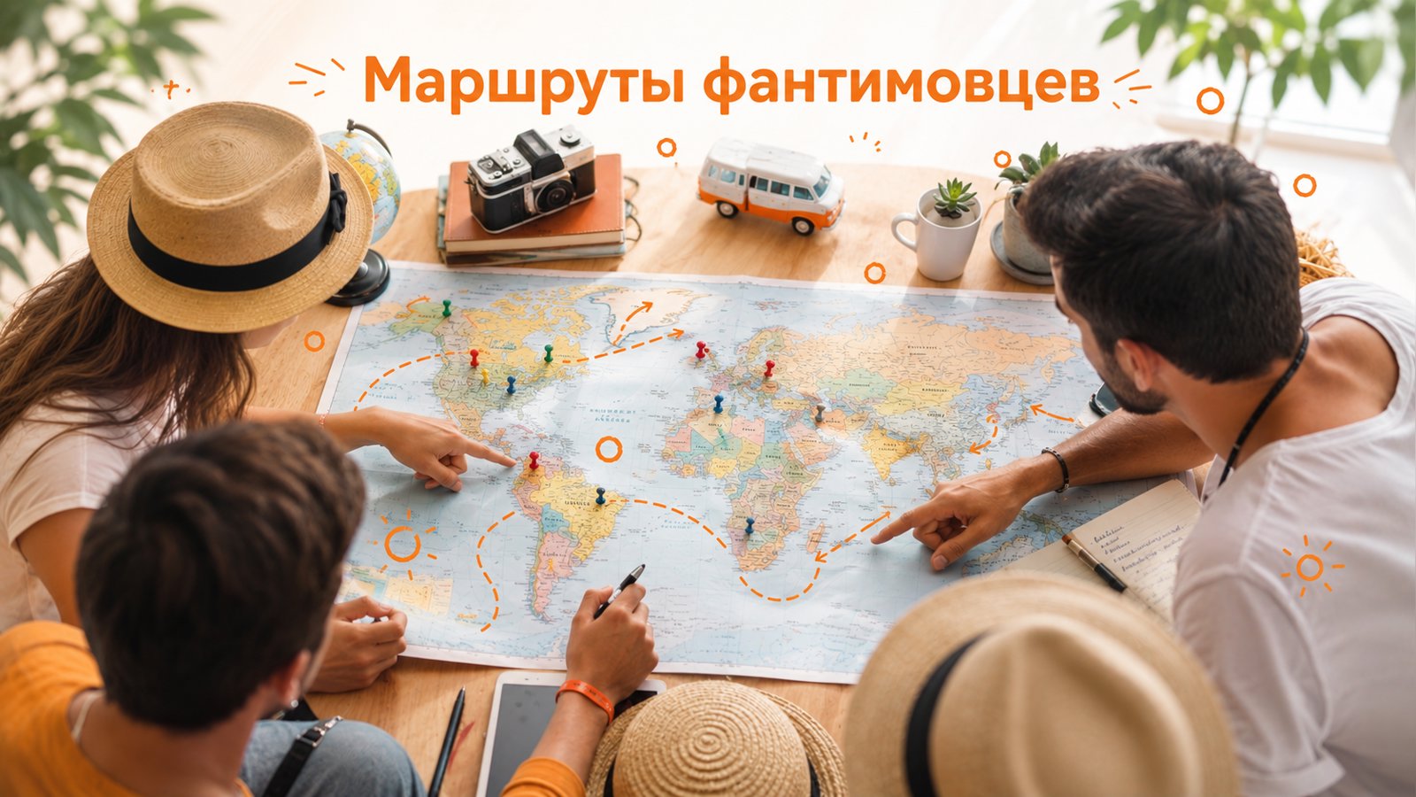 🗺 Маршруты фантимовцев - свежая подборка